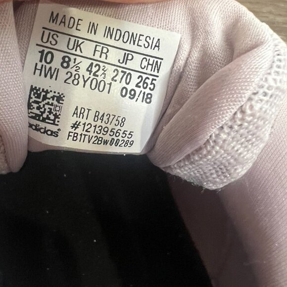 Adidas Cloudfoam QT Racer Women's Sneakers Ice Purple/White Size 10, Neutral - Picture 2 of 8